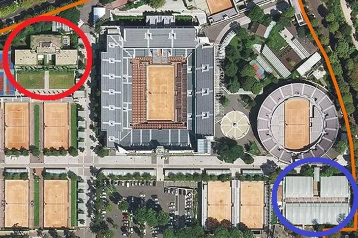 Plan de Rolland garros